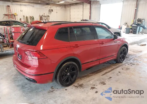 2024 Volkswagen Tiguan 2.0T Se R-Line Black z USA, uszkodzony, nr VIN 3VV8B7AX7RM164617